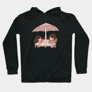 Couple In Love Romantic Date Cosy Hoodie